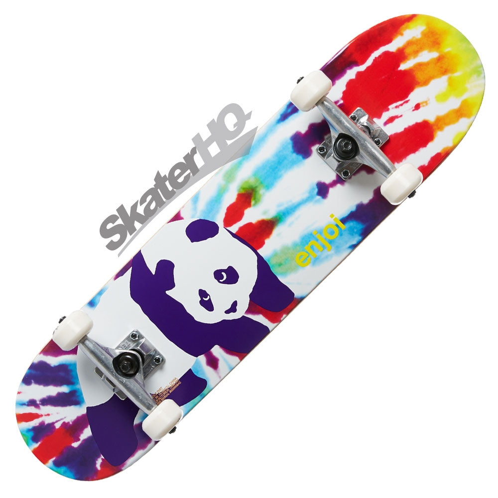 Enjoi Tie Dye Youth 7.375 Complete Skateboard Completes Modern Street