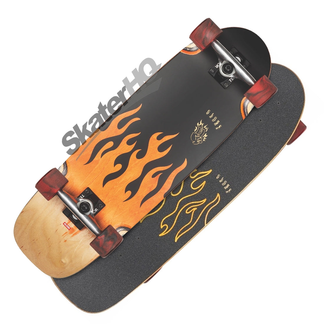 Globe Outsider 27 Complete - Black/Frenzy Skateboard Compl Cruisers