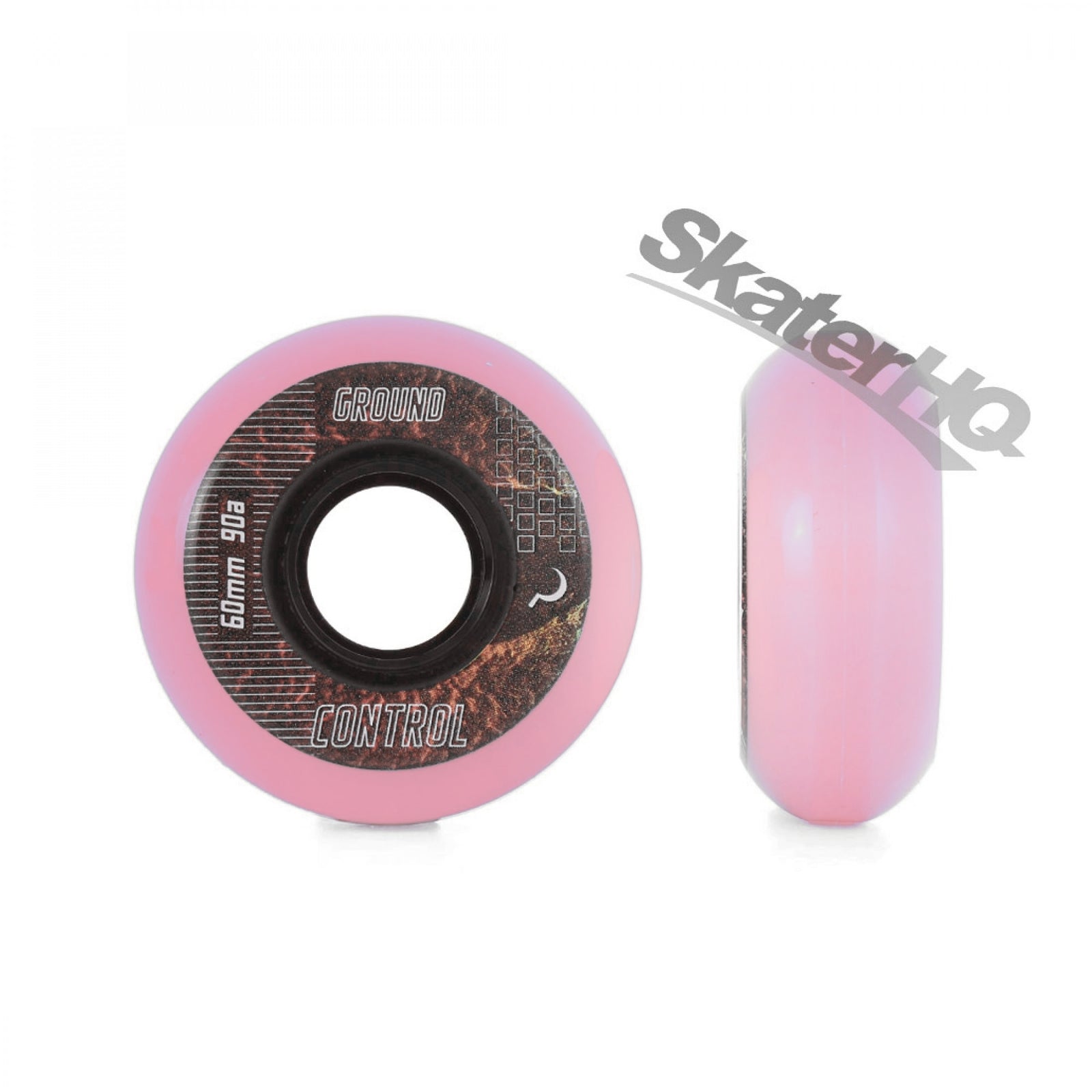 Ground Control CM 60mm/90a 4pk - Pink Inline Aggressive Wheels