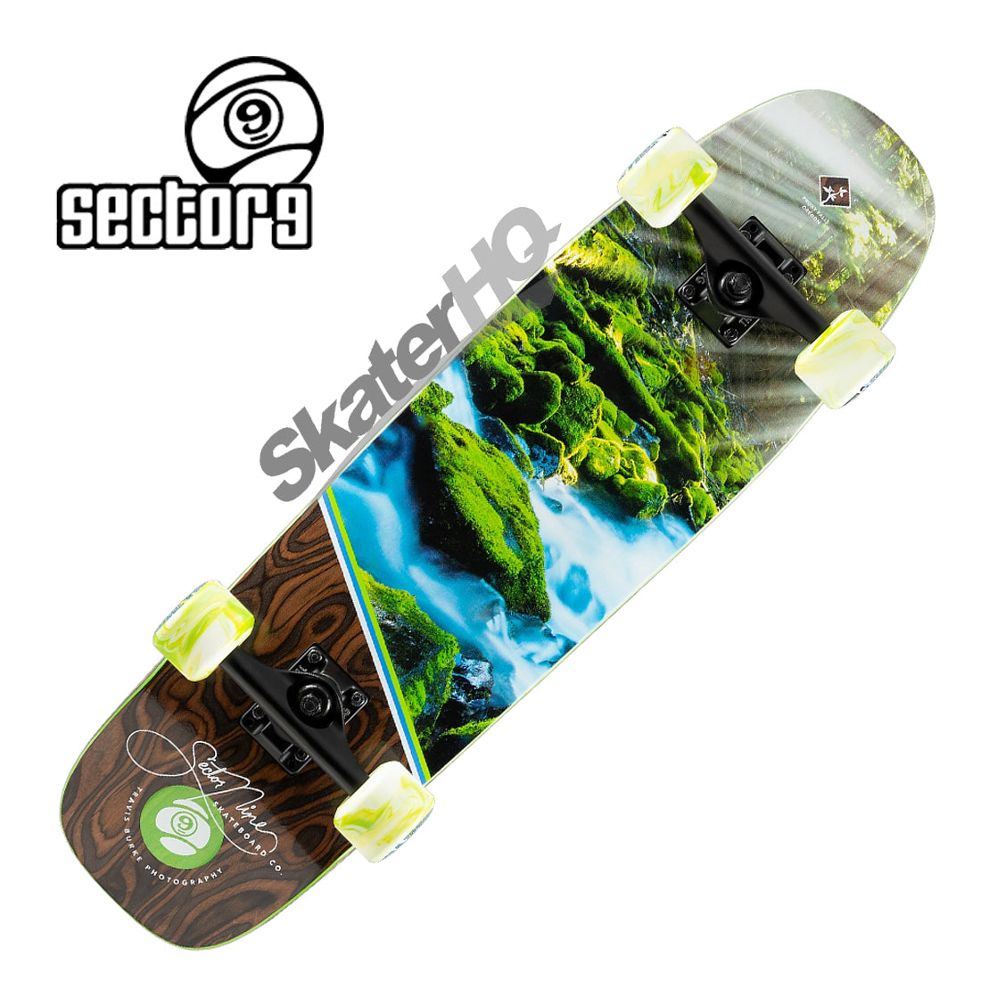Sector 9 Ninety Five Cascade 8.3x30.5 Complete Skateboard Completes Longboards