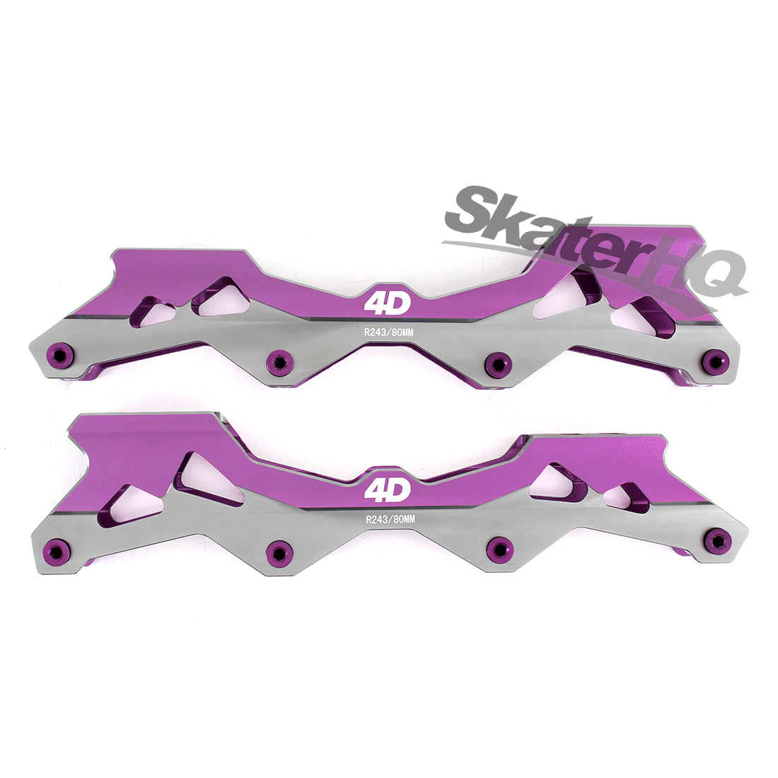 FR 4D Rockered Frame 243mm - Purple Inline Frames