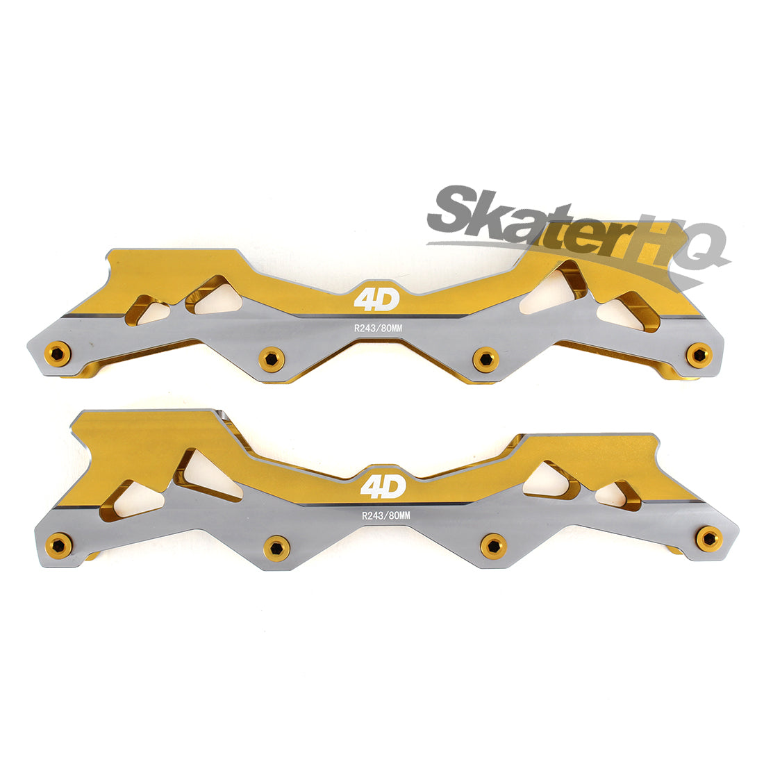 FR 4D Rockered Frame 243mm - Gold Inline Frames