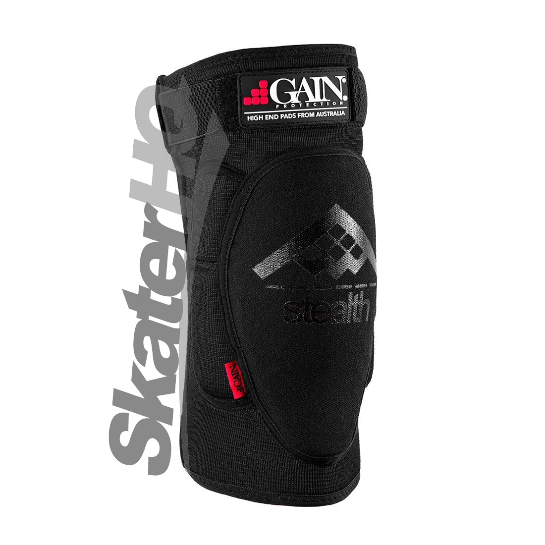GAIN Stealth Knee Pads - Black - L Protective Gear