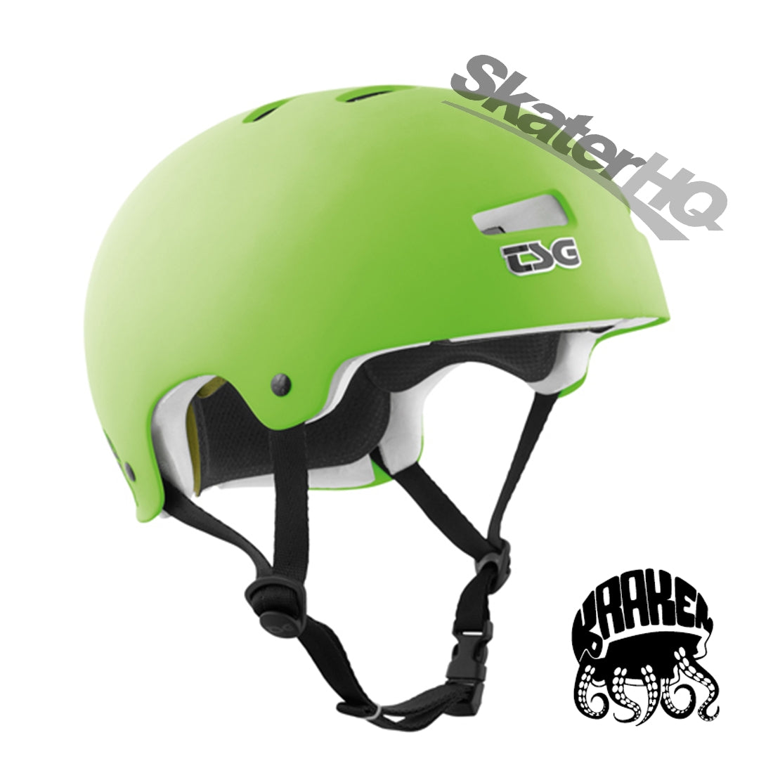 TSG Kraken Flat Lime S/M Helmets