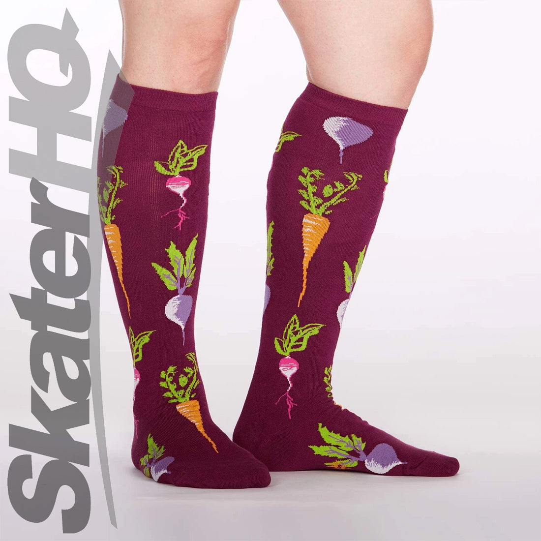 Sock It To Me - Turnip The Beet - Knee High Socks Apparel Socks