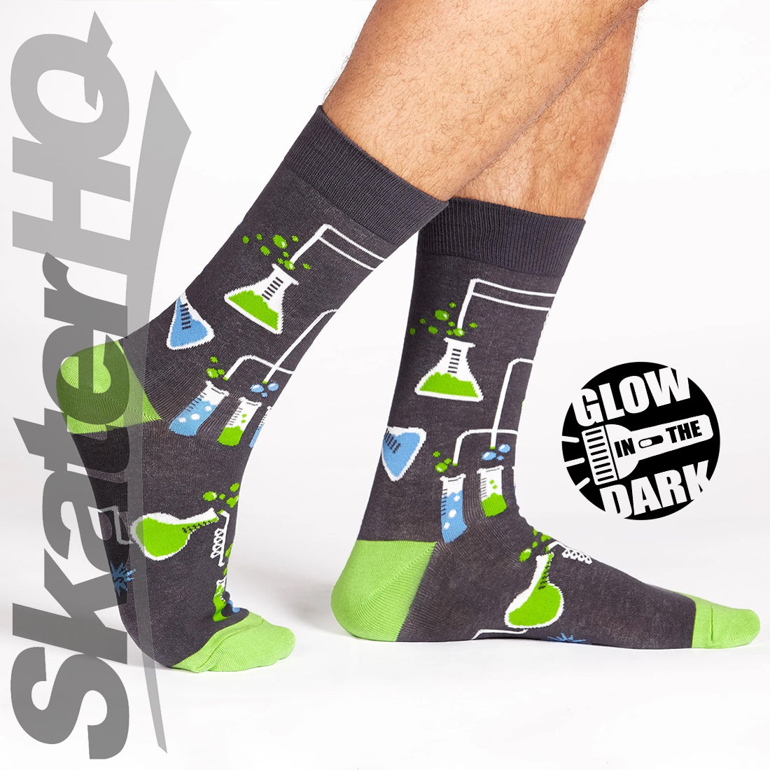 Sock It To Me - Laboratory - Mens Crew Socks Apparel Socks
