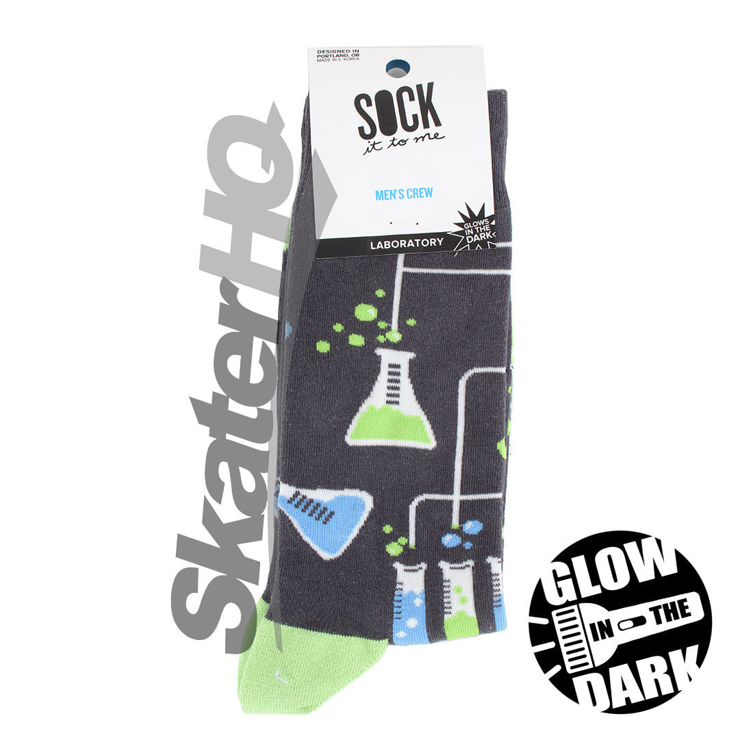 Sock It To Me - Laboratory - Mens Crew Socks Apparel Socks