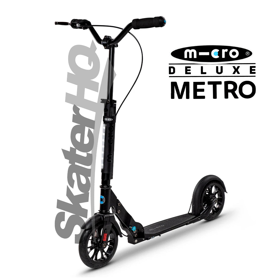 Micro Metro Deluxe - Black Scooter Completes Rec