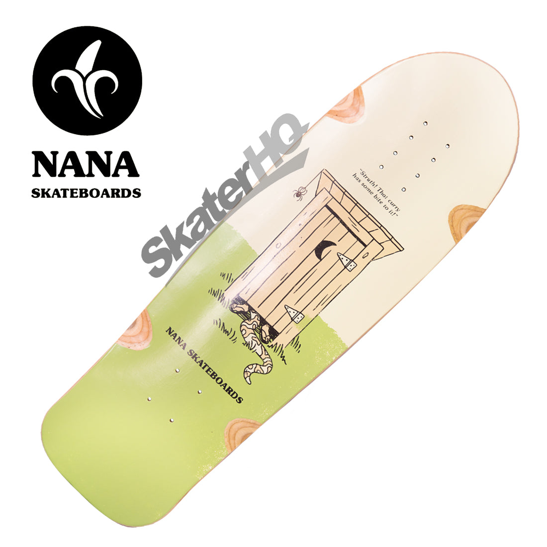 Nana Lil Ripper Carpet Snake 9.75 x 31 Deck Skateboard Decks Longboards and Cruisers