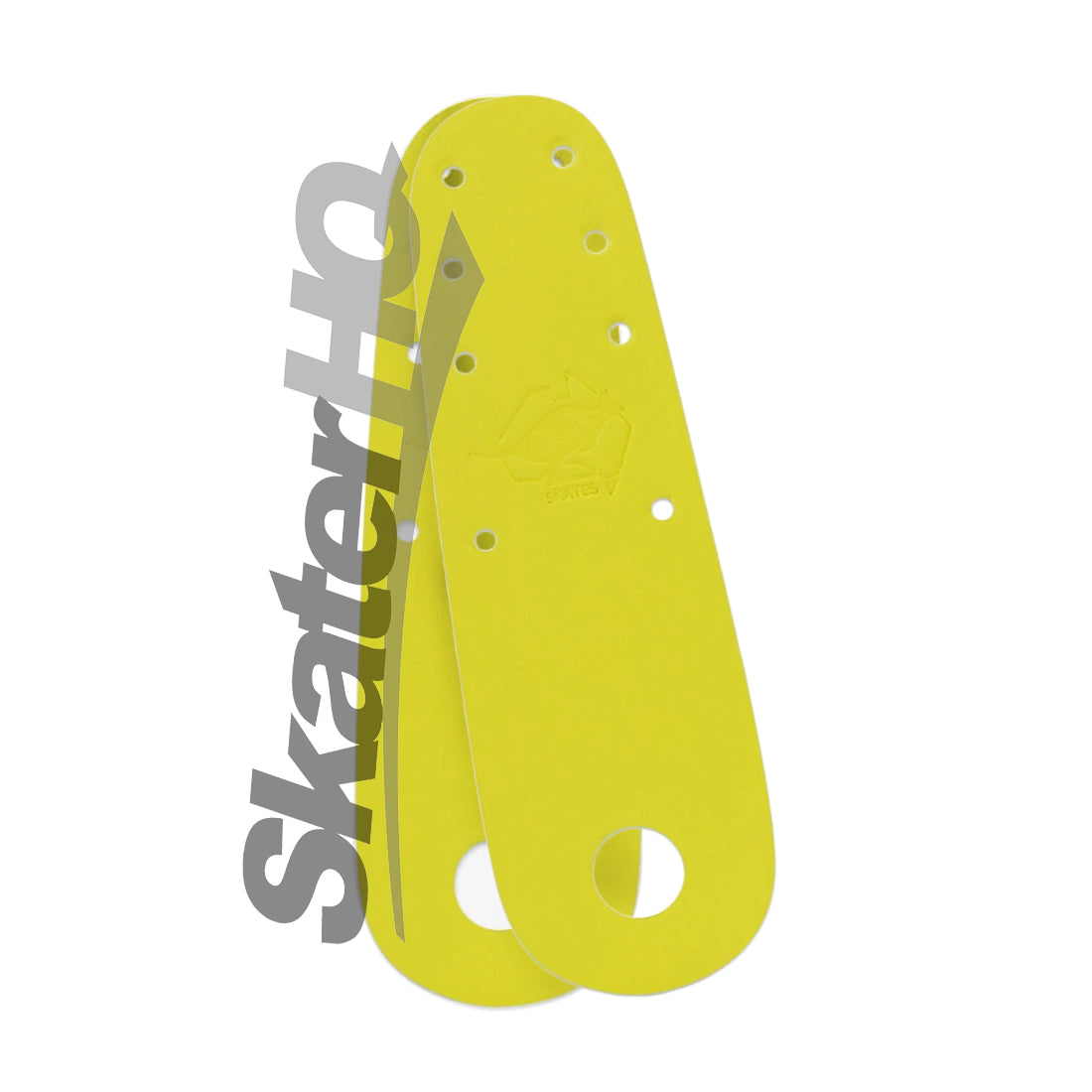 BONT Flat Toe Guard Pair - Super Yellow Roller Skate Hardware and Parts