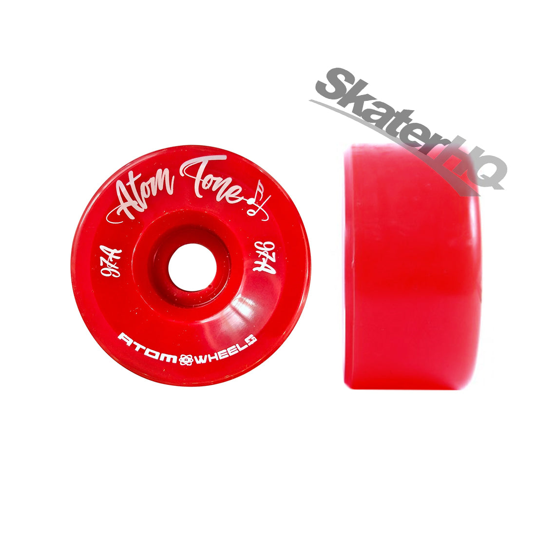 Atom Tone 57x32mm/97a 4pk - Red Roller Skate Wheels