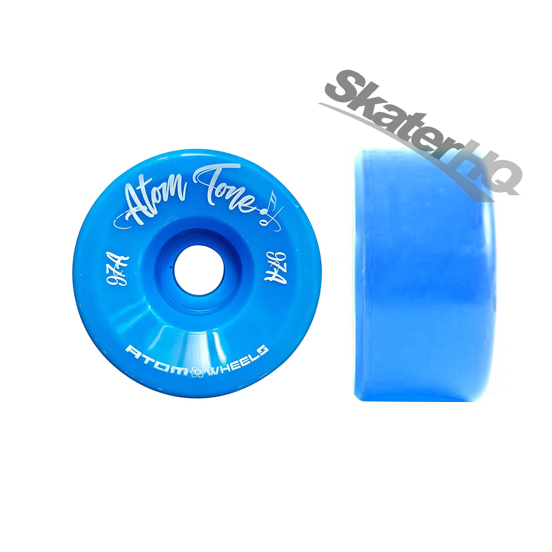 Atom Tone 57x32mm/97a 4pk - Blue Roller Skate Wheels