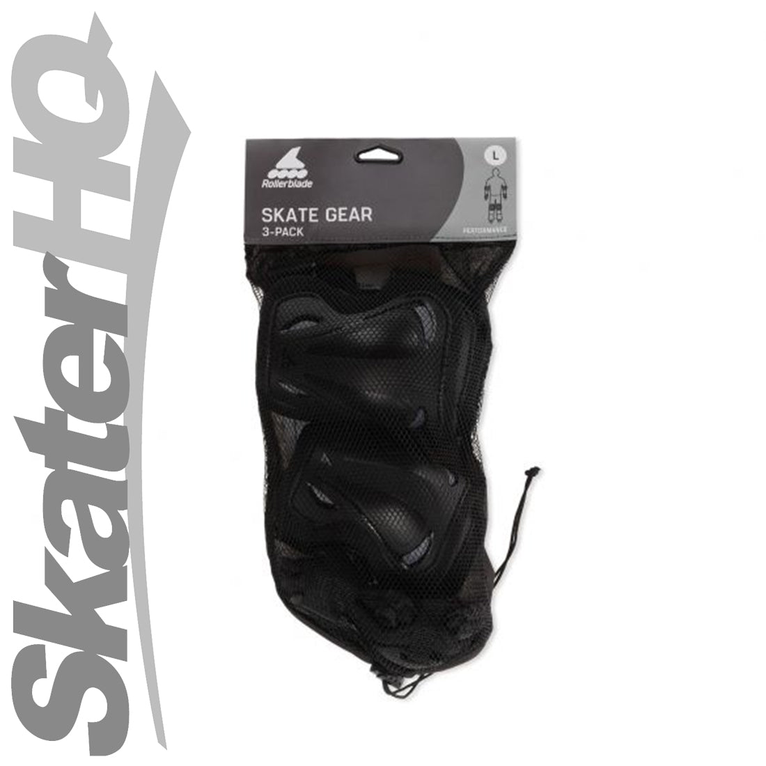 Rollerblade Skate Gear 3pk - Large Protective Gear