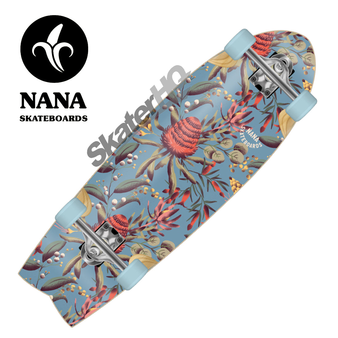 Nana Mushburger Wildflowers 32 Surfskate Complete Skateboard Compl Carving and Specialty