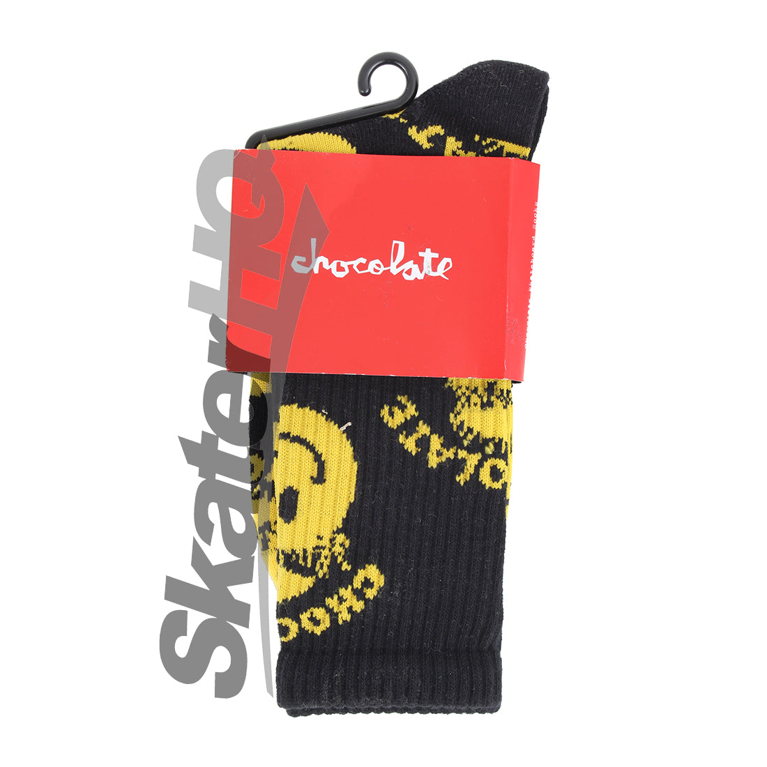 Chocolate Mind Blower Socks - Black/Yellow Apparel Socks