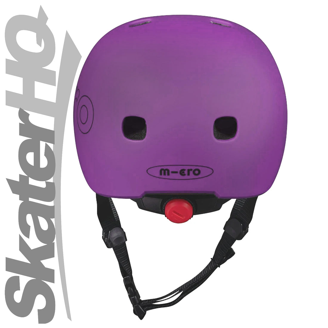 Micro Purple Matte LED Helmet - Small Helmets