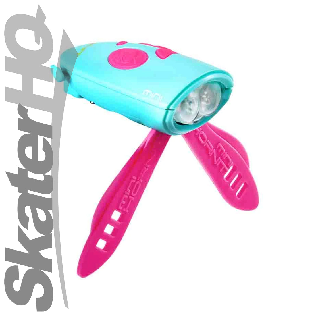 Hornit Mini Noise Maker &amp; Light - Pink/Turquoise Scooter Accessories