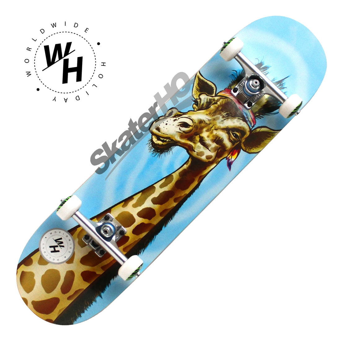 Holiday Party Giraffe 7.75 Complete Skateboard Completes Modern Street