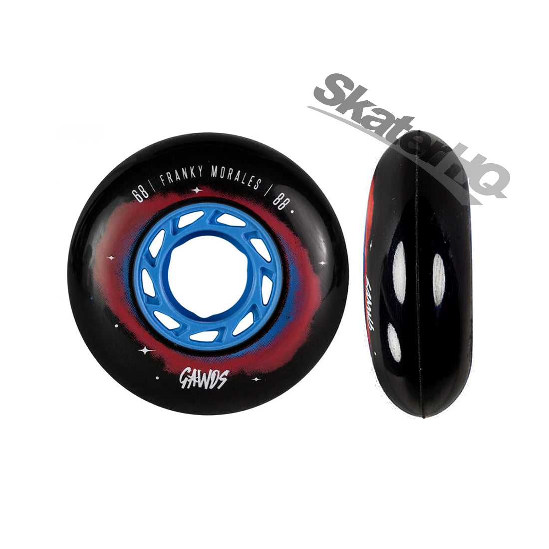 Gawds Franky Morales 68mm/88A 4pk - Black Inline Aggressive Wheels