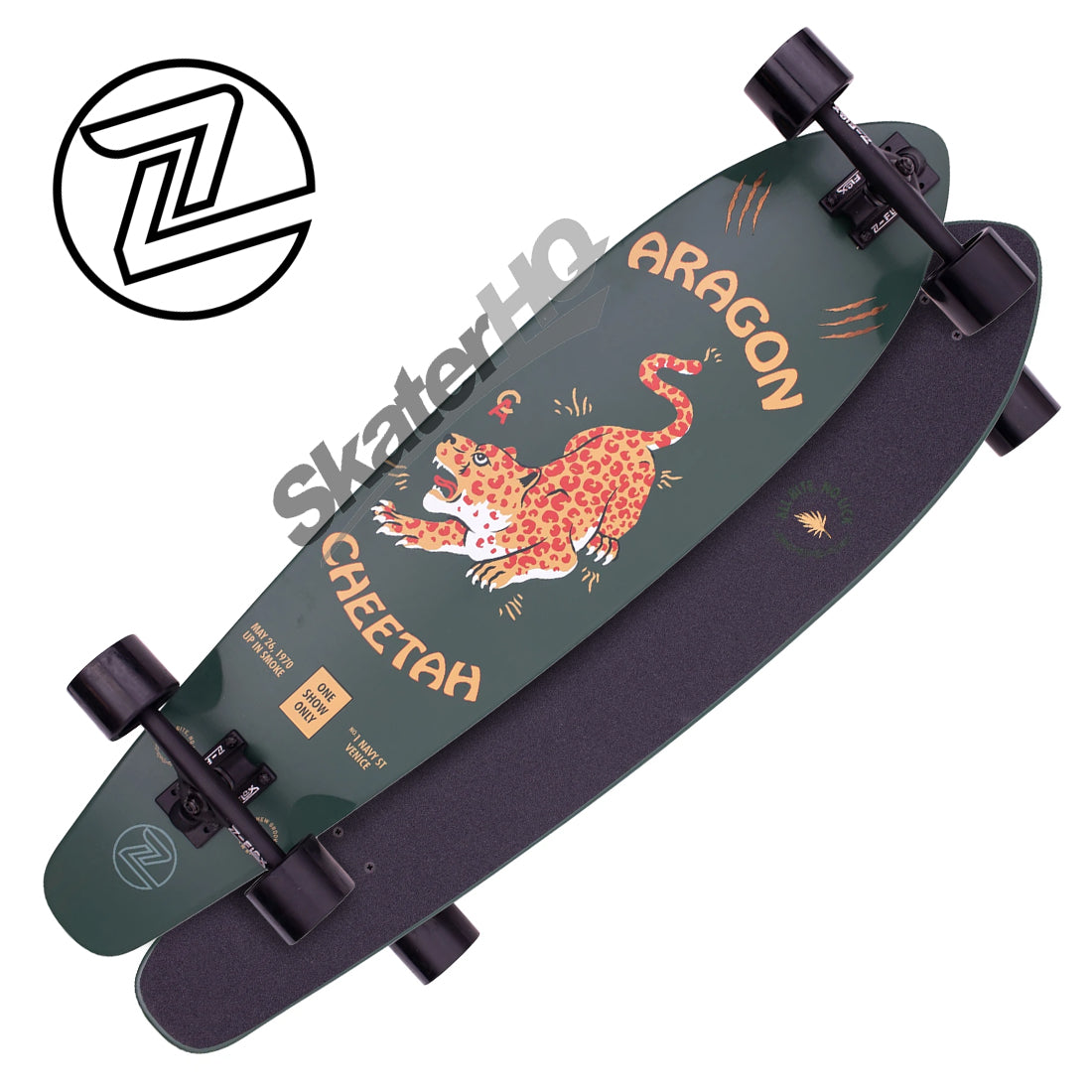 Z-Flex Aragon Cheetah 39.5 Roundtail Complete - Army Green