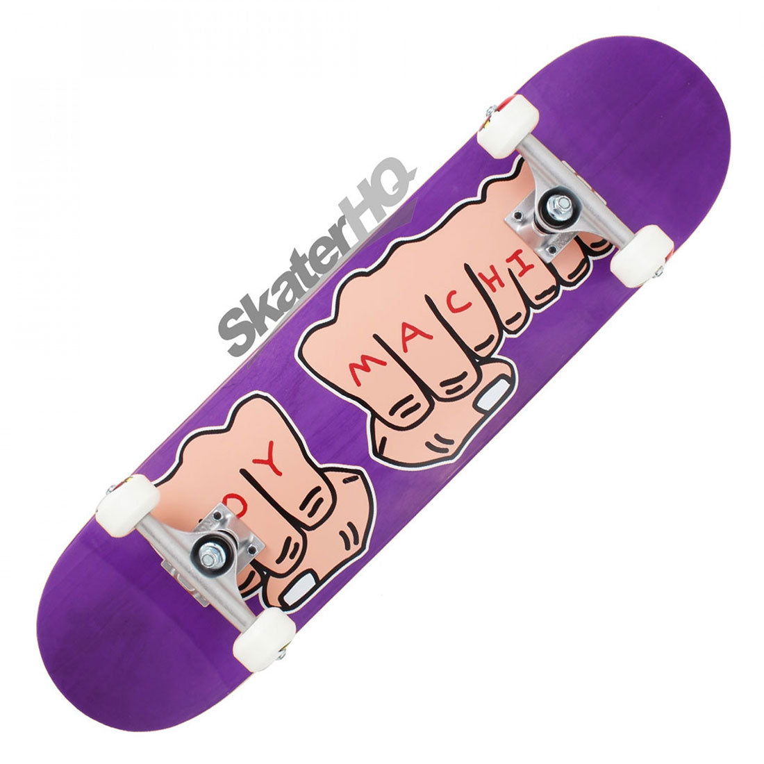 Toy Machine Fists 7.75 Complete - Purple Skateboard Completes Modern Street