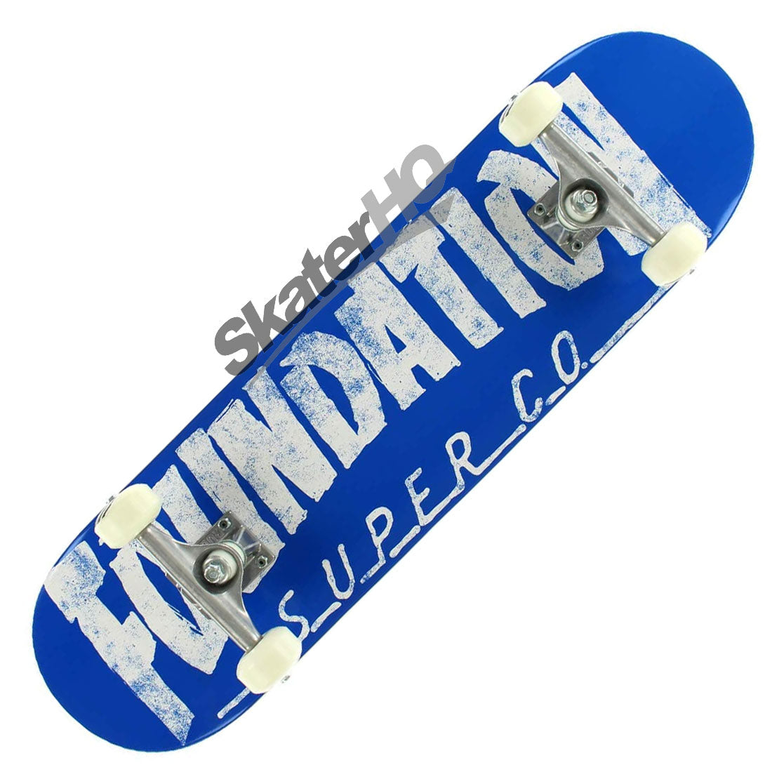 Foundation Thrasher 8.0 Complete - Blue Skateboard Completes Modern Street
