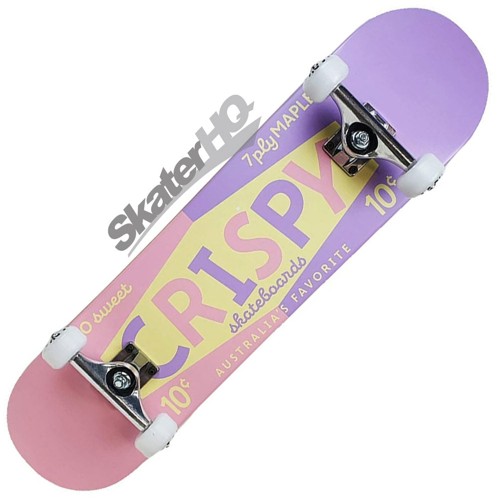 Crispy Rookie So Sweet 7.75 Complete - Pink/Purple Skateboard Completes Modern Street