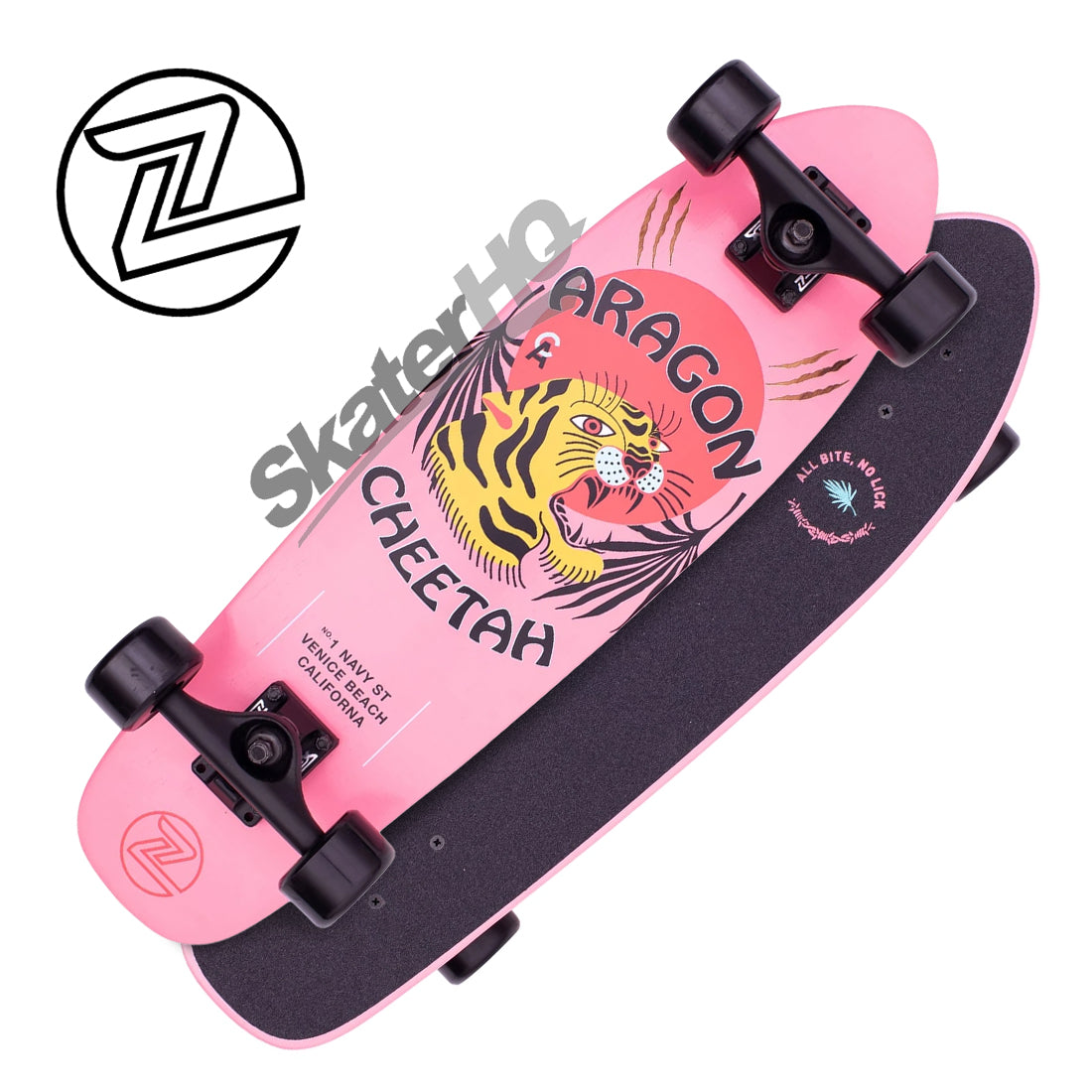 Z-Flex Aragon Cheetah 27 Cruiser Complete - Pink Skateboard Compl Cruisers