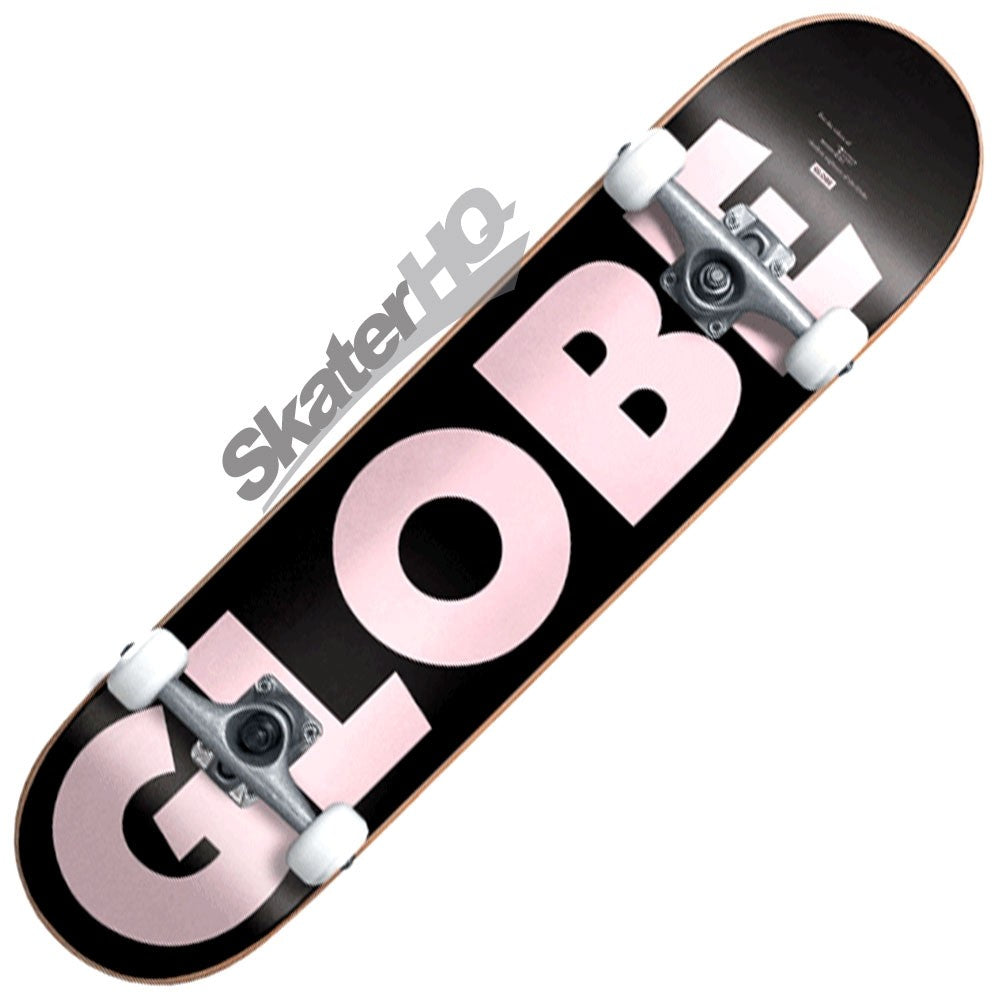Globe G0 Fubar 8.0 Complete - Black/Pink Skateboard Completes Modern Street