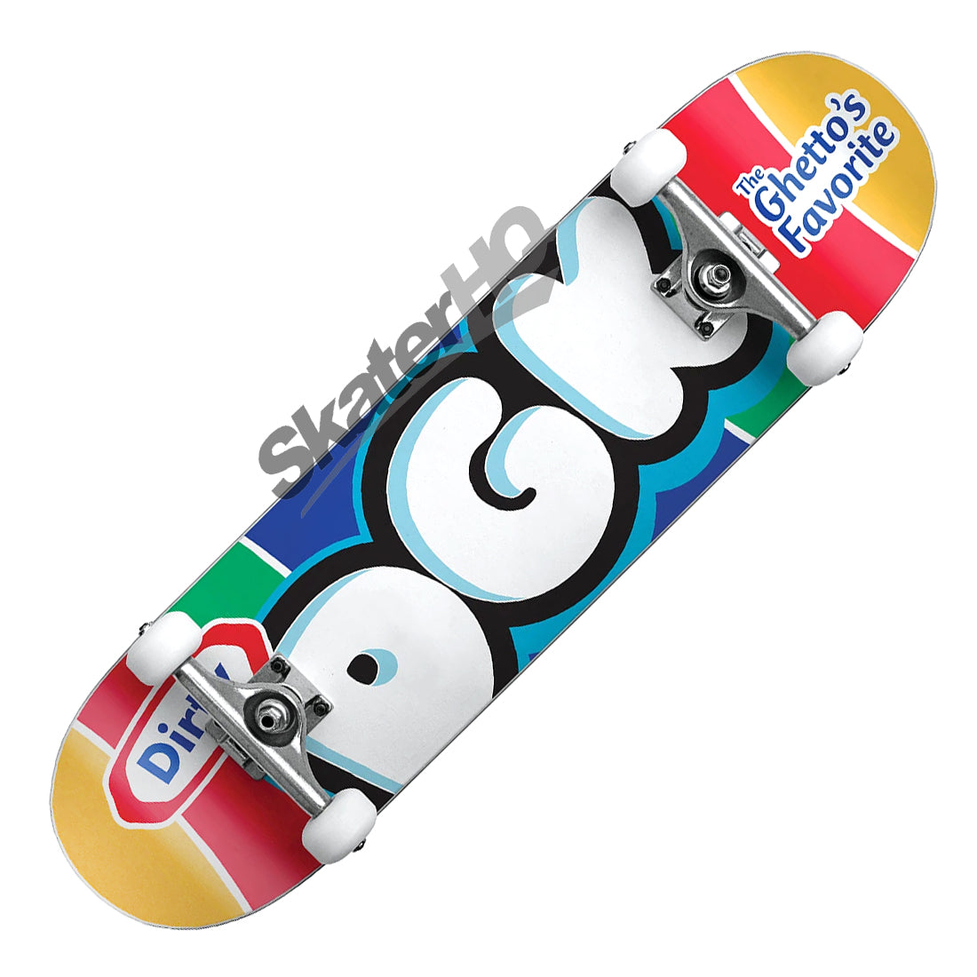 DGK Puff 7.75 Complete - Multicolour Skateboard Completes Modern Street