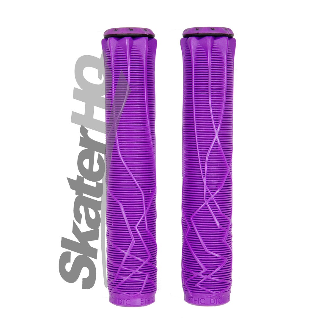 Ethic DTC Handle Grips - Purple Scooter Grips