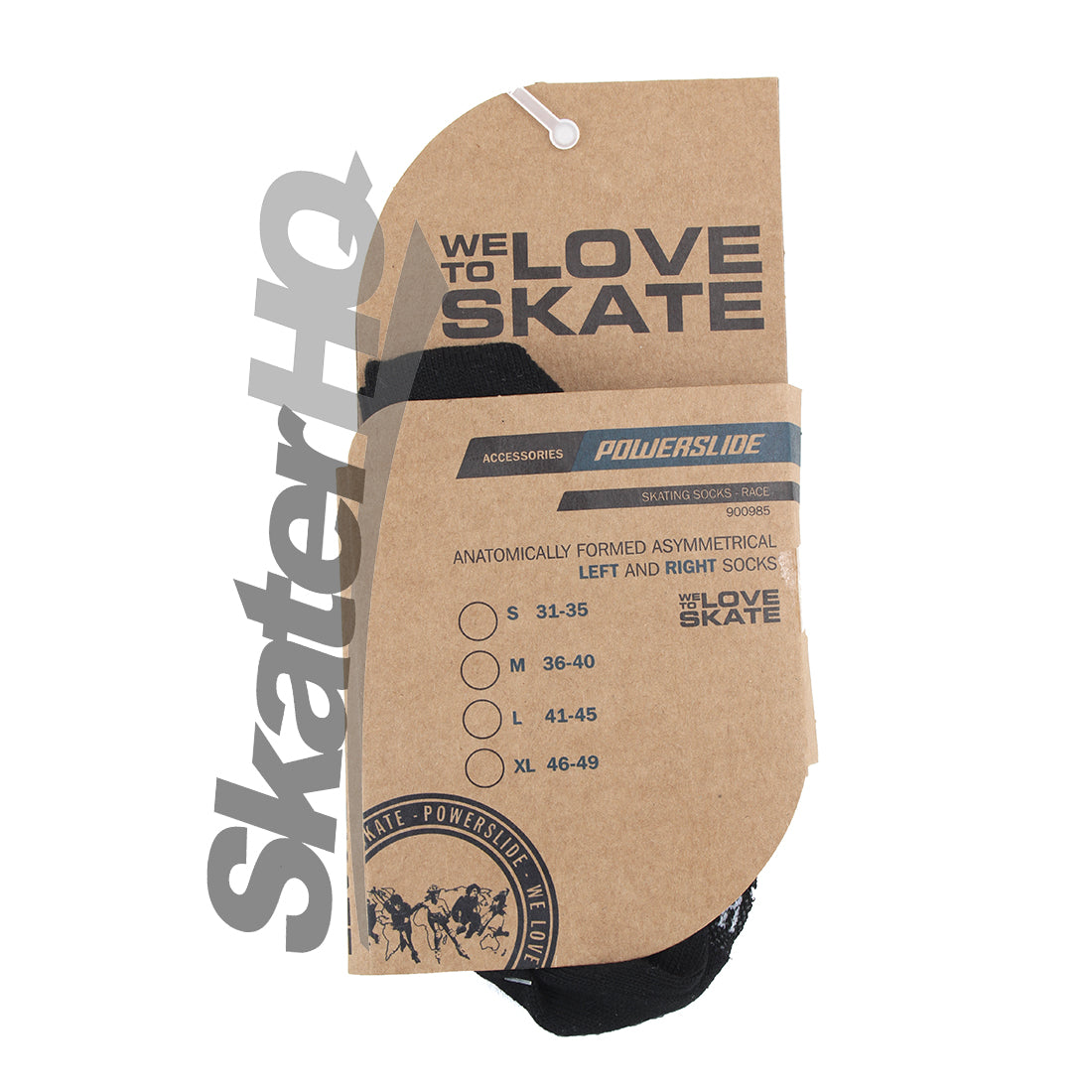 Powerslide Race Socks - 13C-4US EU31-35 Apparel Socks