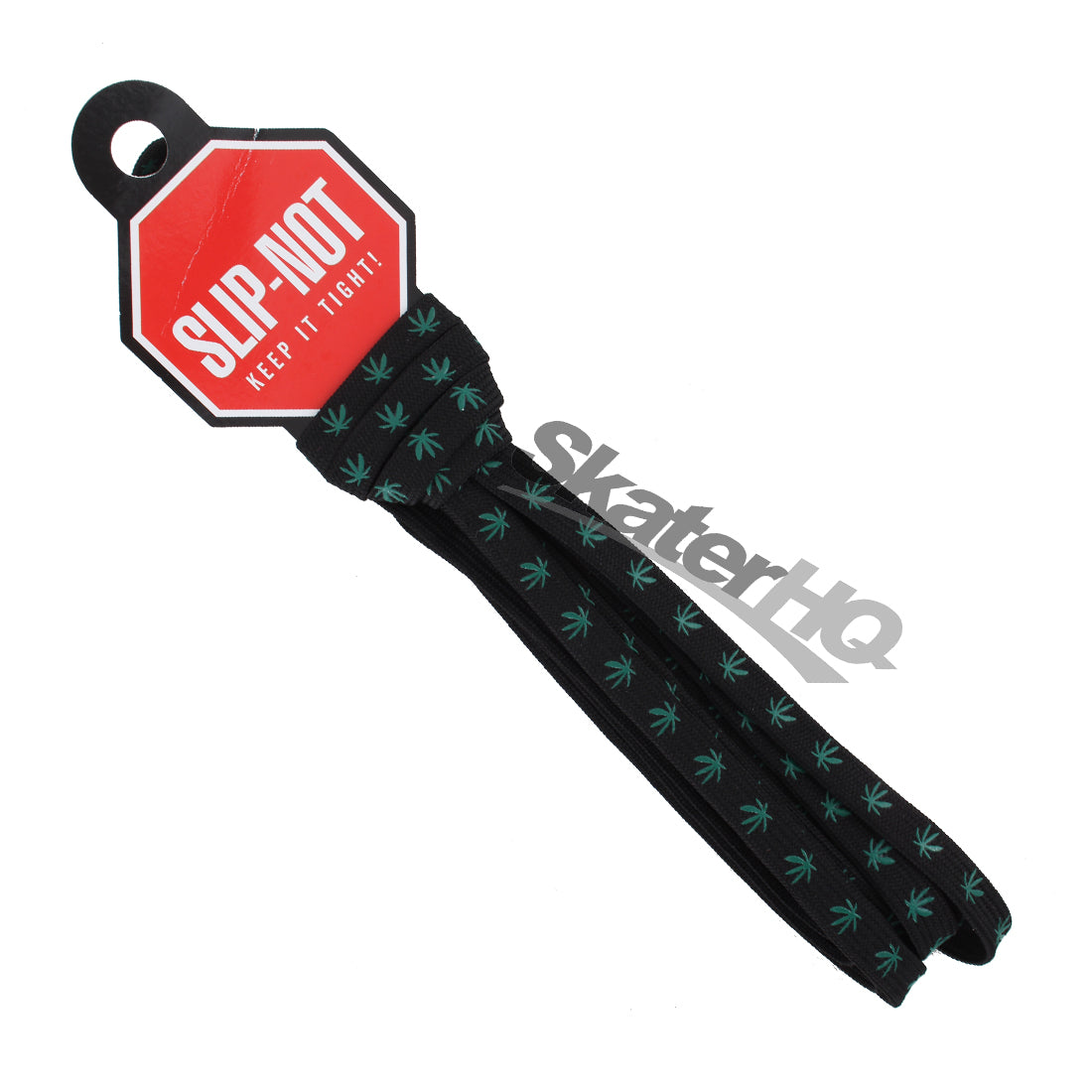 Slip-Not 72in Laces Pair - Black Leaves Laces