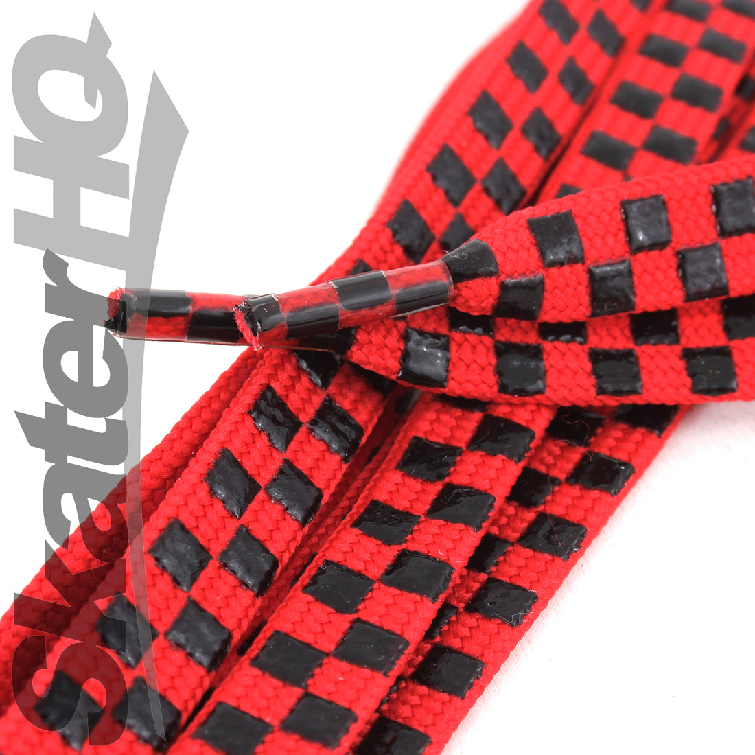 Slip-Not 72in Laces Pair - Red Checkered Laces
