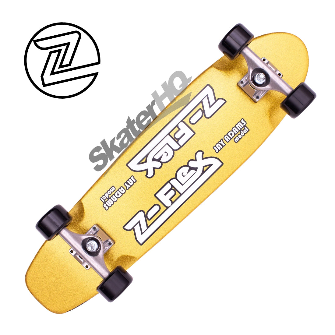 Z-Flex Jay Adams 29 Metal Flake Cruiser - Gold Skateboard Compl Cruisers