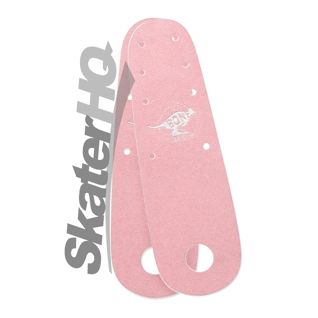 BONT Flat Toe Guard Suede Pair - Cherry Blossom Pink Roller Skate Hardware and Parts