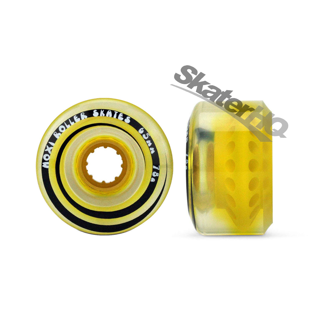 Moxi Gummy 65mm 78a 4pk - Pineapple Yellow Roller Skate Wheels