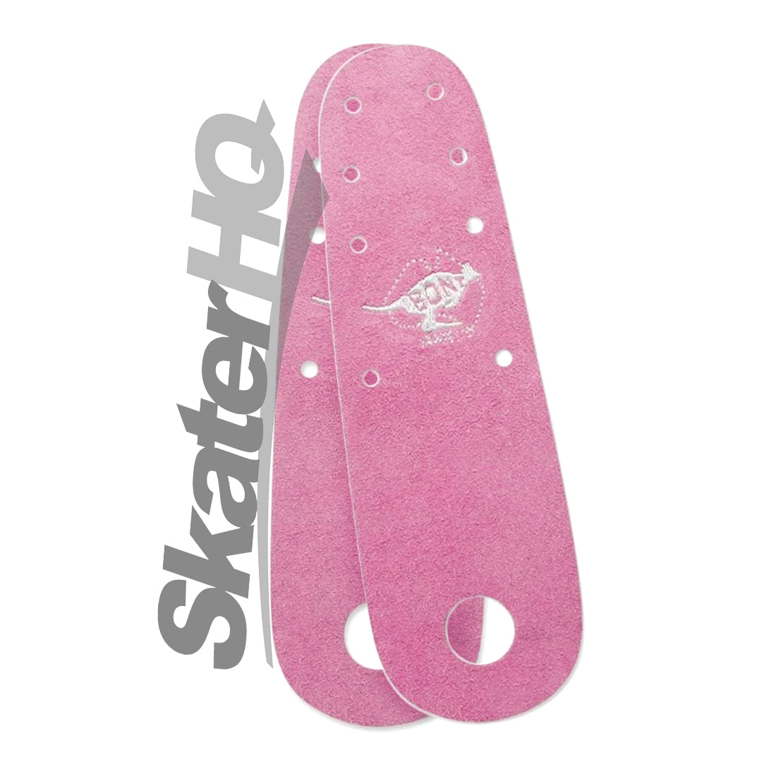 BONT Flat Toe Guard Suede Pair - Bubblegum Pink Roller Skate Hardware and Parts