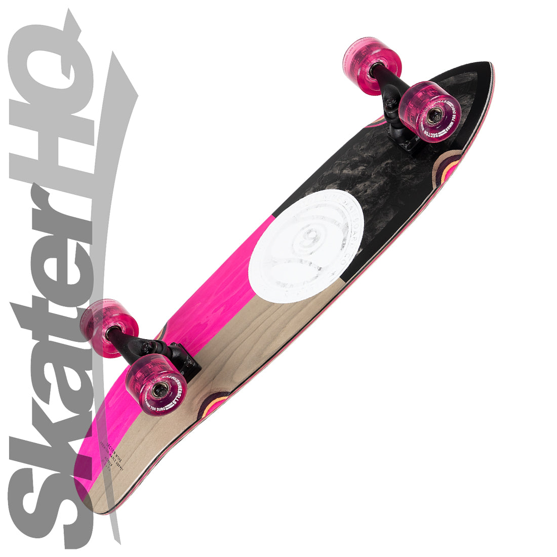 Sector 9 Hopper Divide 7.5x27.5 Complete - Black/Pink Skateboard Compl Cruisers