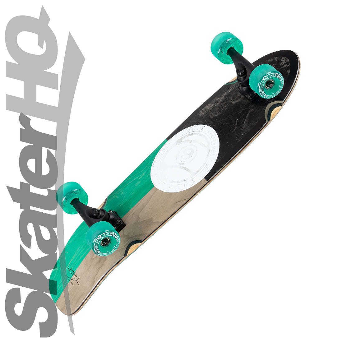 Sector 9 Jammer Divide 7.875x28.5 Complete - Black/Green Skateboard Compl Cruisers