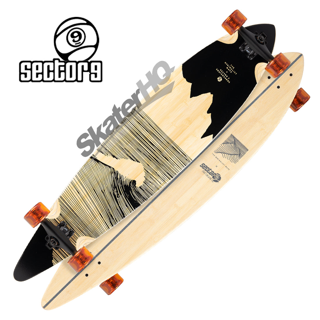 Sector 9 Maverick Crag 44 Complete - Bamboo Skateboard Completes Longboards