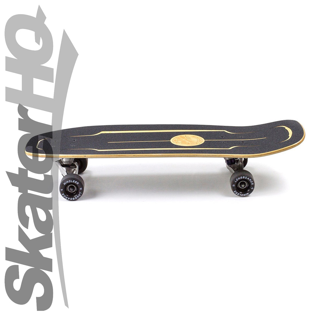 Mindless 30 Surfskate Complete - Black Skateboard Compl Carving and Specialty