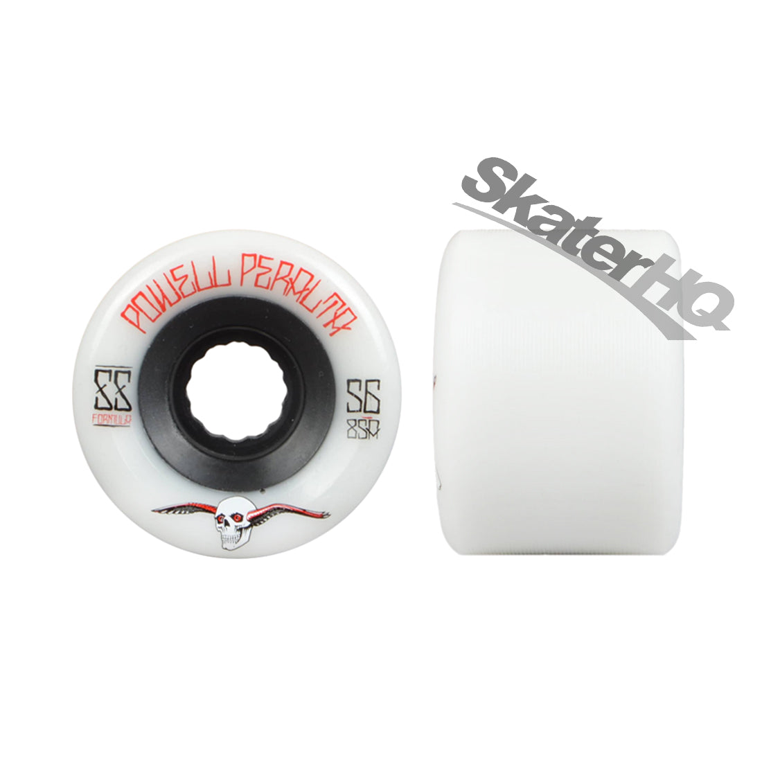 Powell Peralta SSF G-Slides 56mm 85a - White Skateboard Wheels