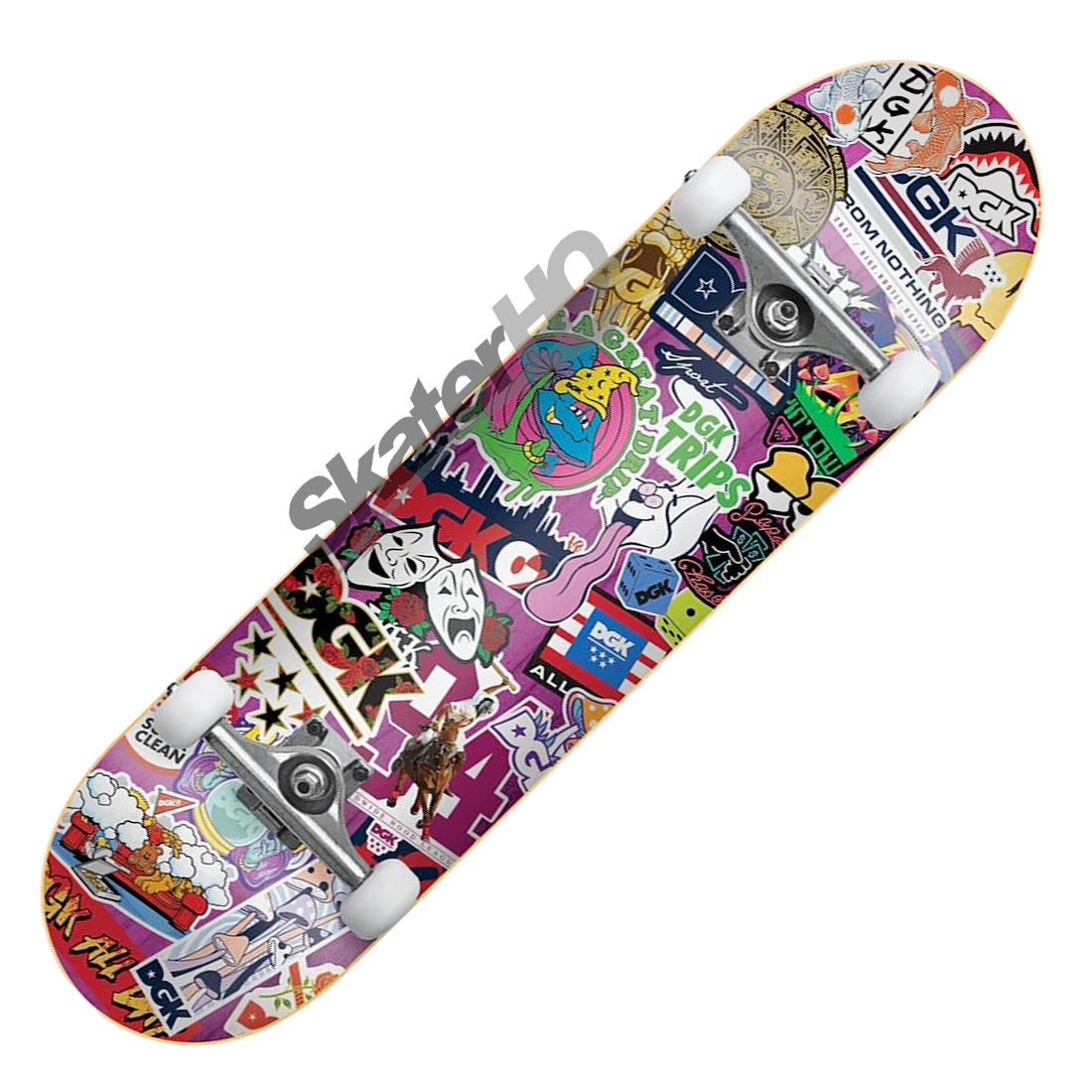 DGK Stix 7.25 Complete - Pink Skateboard Completes Modern Street