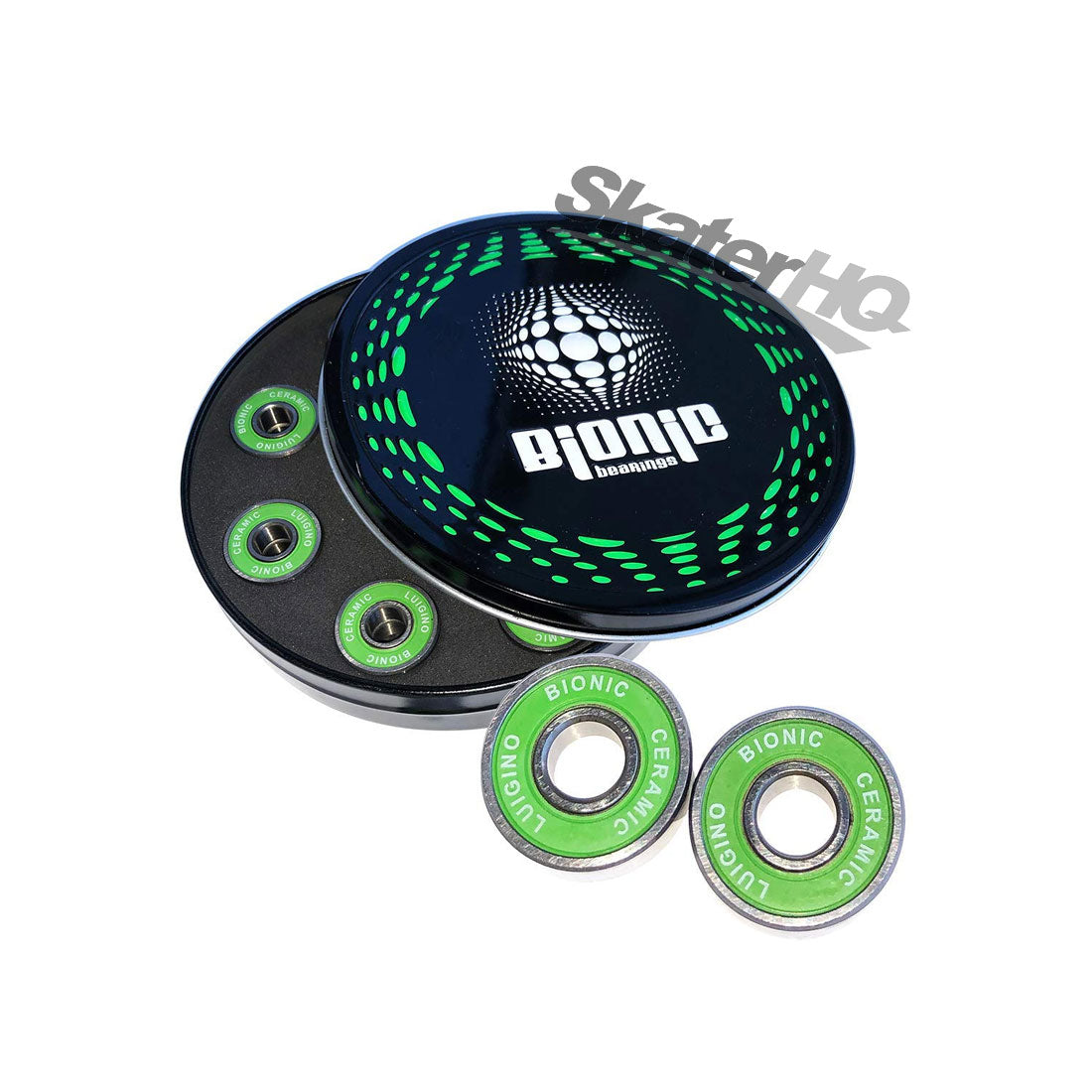 Atom Bionic Ceramics Bearings 8mm 16pk Roller Skate Hardware and Parts