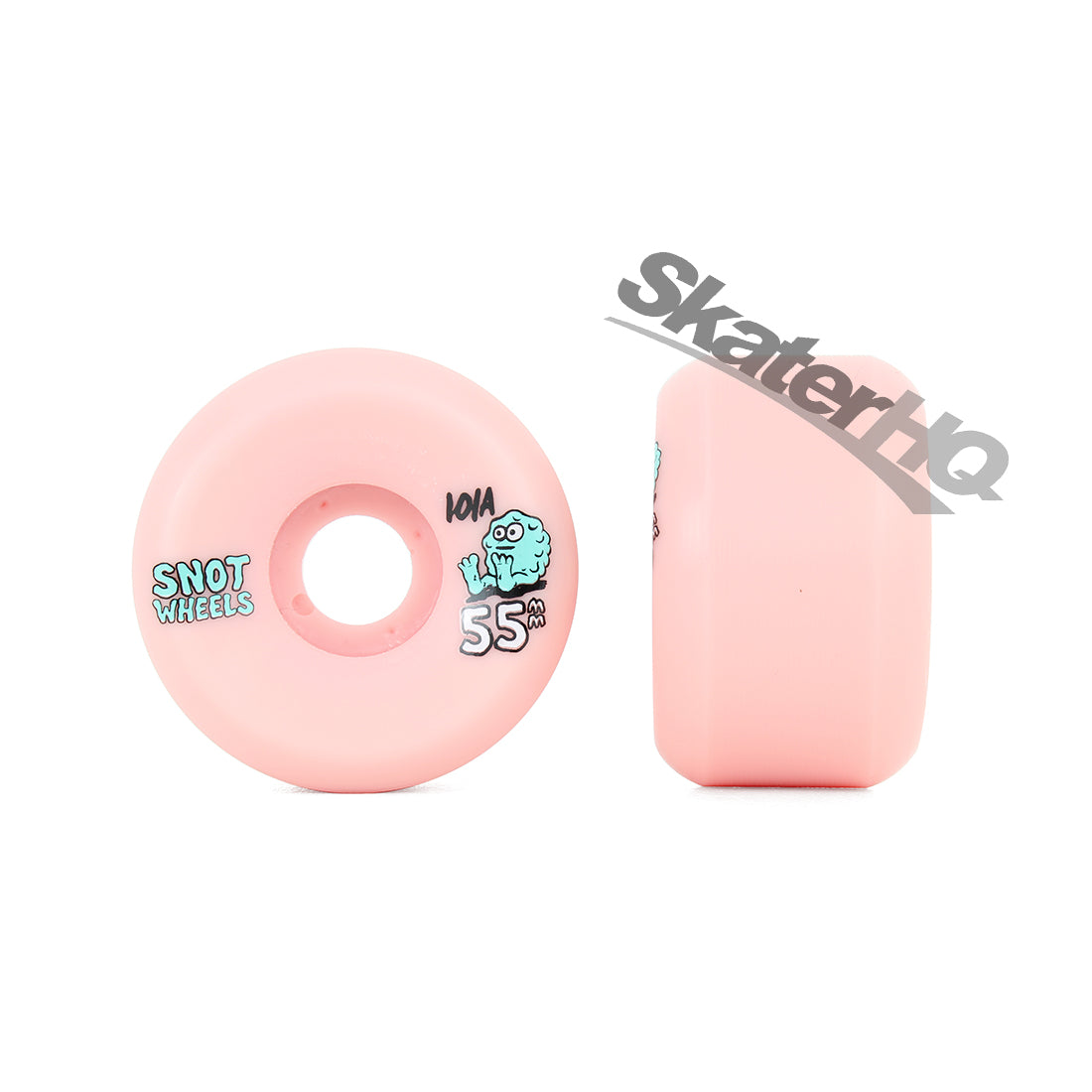 Snot Team Conical 55mm 101a 4pk - Baby Pink Skateboard Wheels
