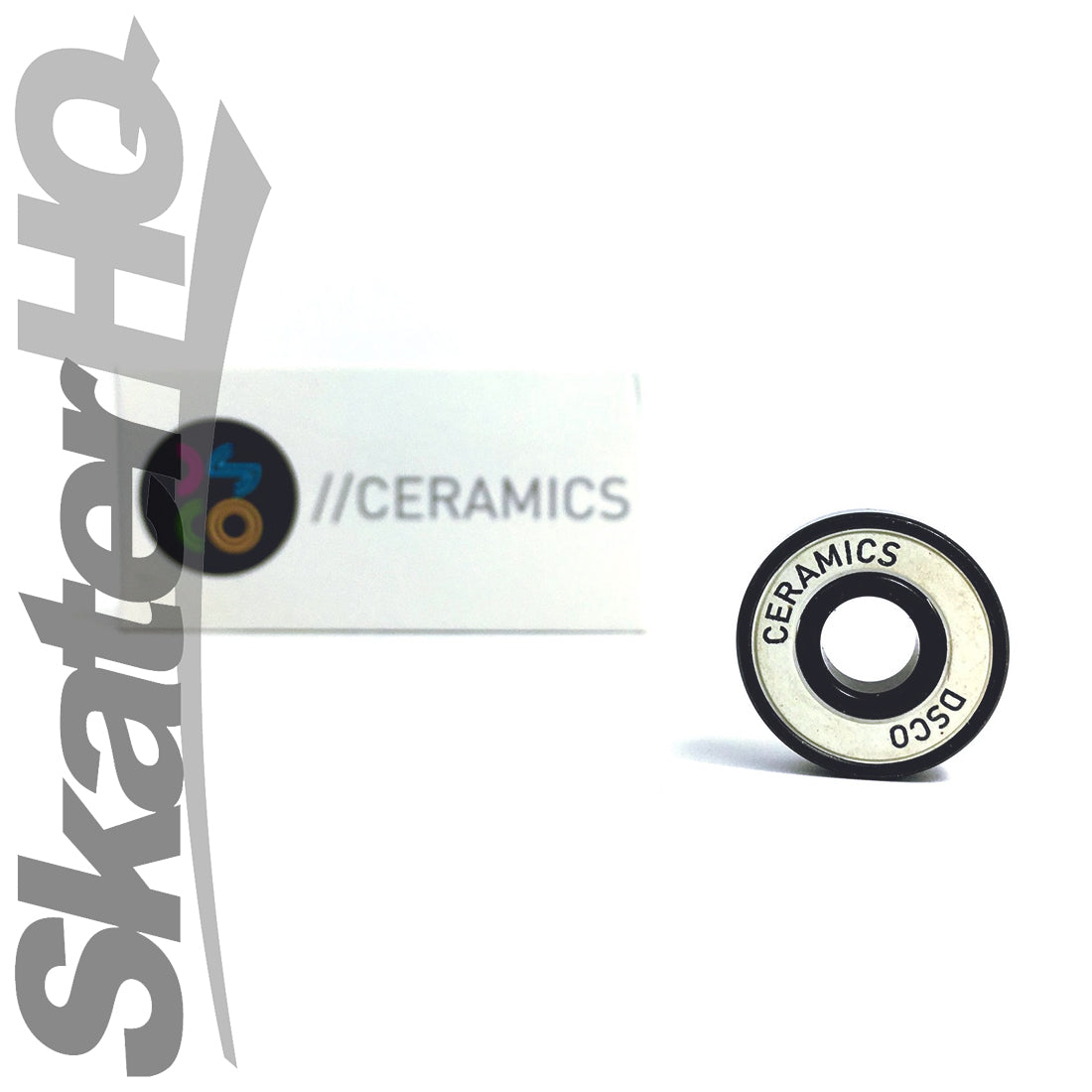 DSCO Ceramic Bearings 8pk - White Skateboard Bearings