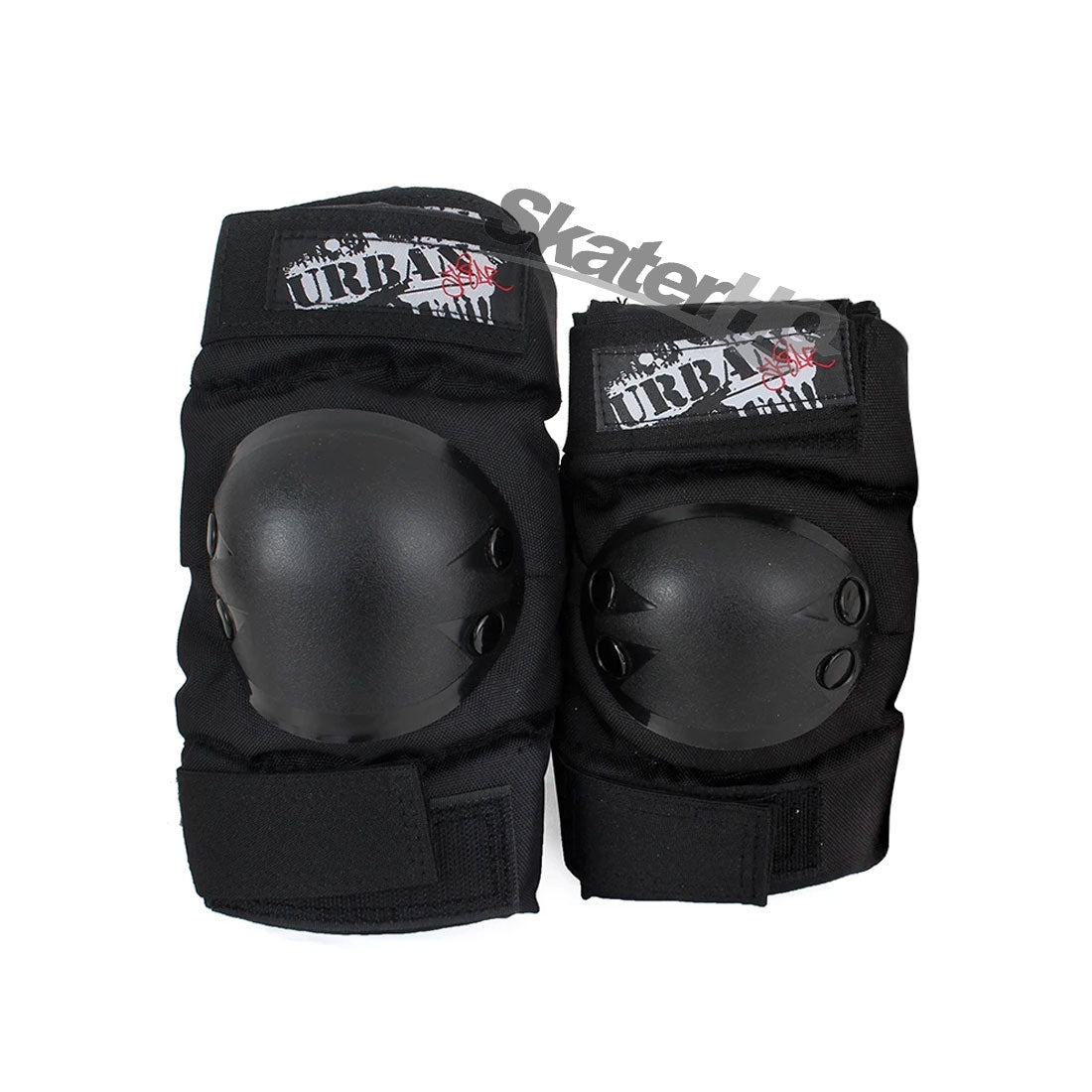 Urban Skater Knee/Elbow Black - Junior Protective Gear