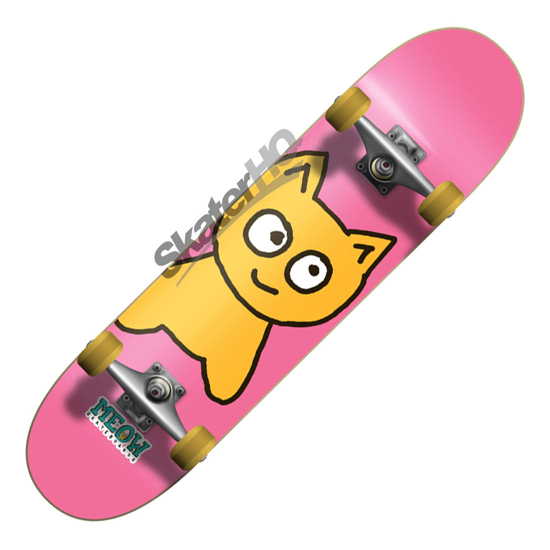 Meow Big Cat 7.75 Complete - Pink Skateboard Completes Modern Street