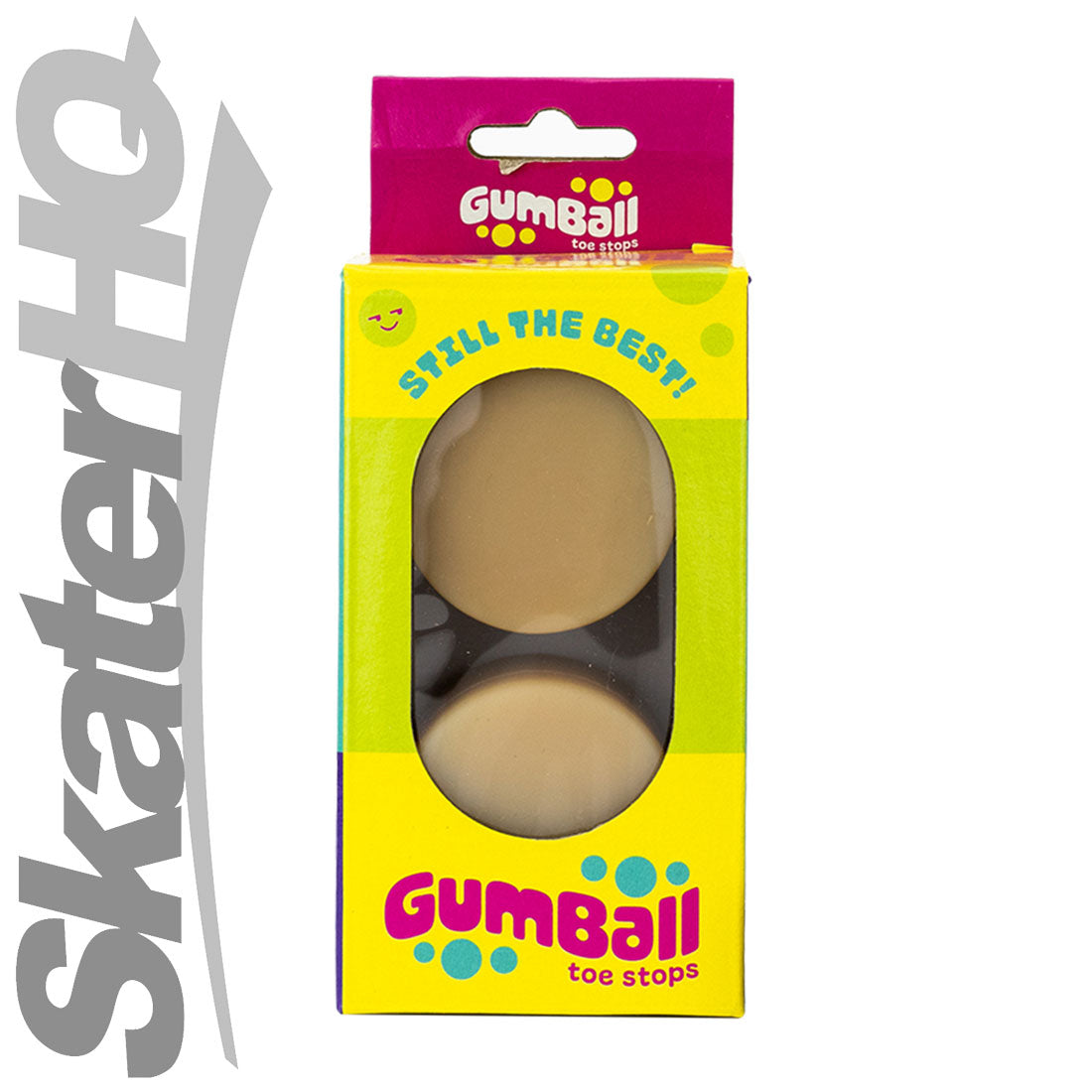 Gumball Toe Stops - Short Stem - Natural 75A Roller Skate Hardware and Parts